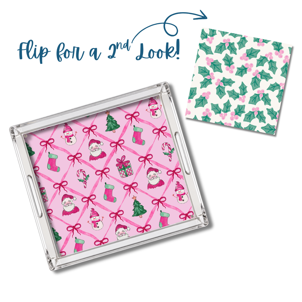 SugarPlum Christmas Tray