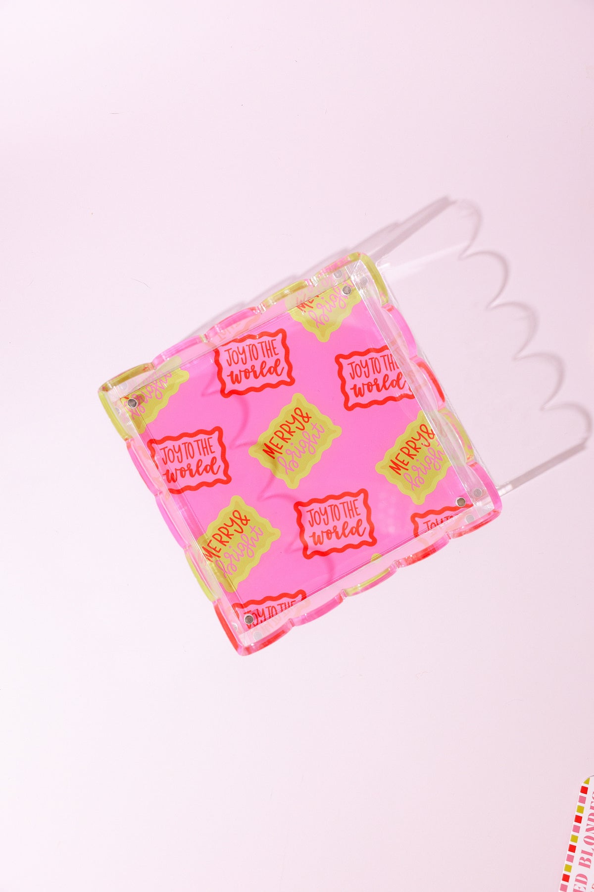Joyful and Bright Reversible Trinket Tray