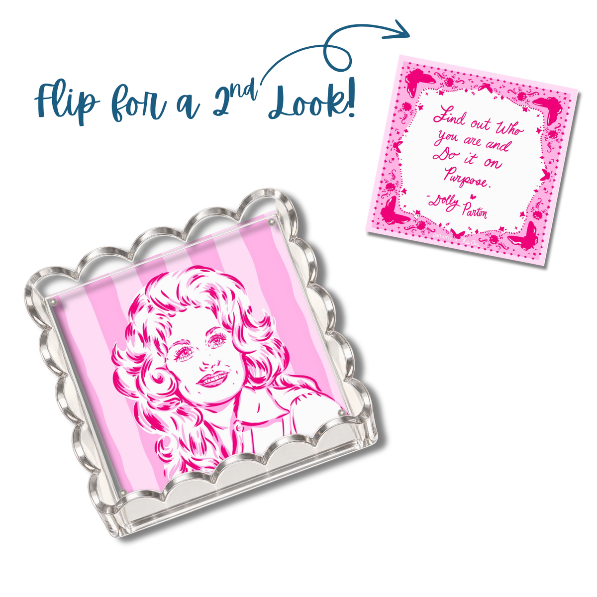 Dolly Pink Magnetic Art Mat