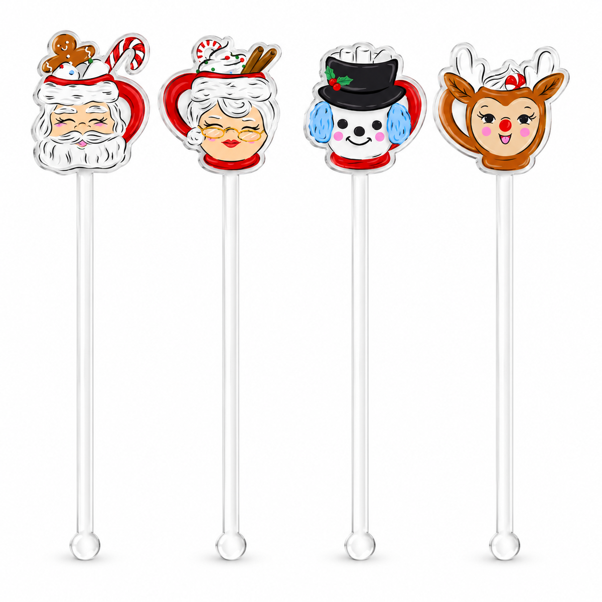Cup of Cheer Swizzle Sticks