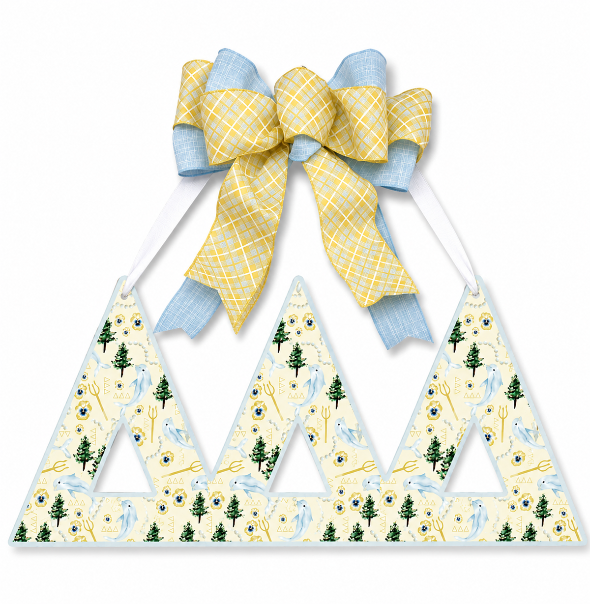 Tri Delta Door Hanger