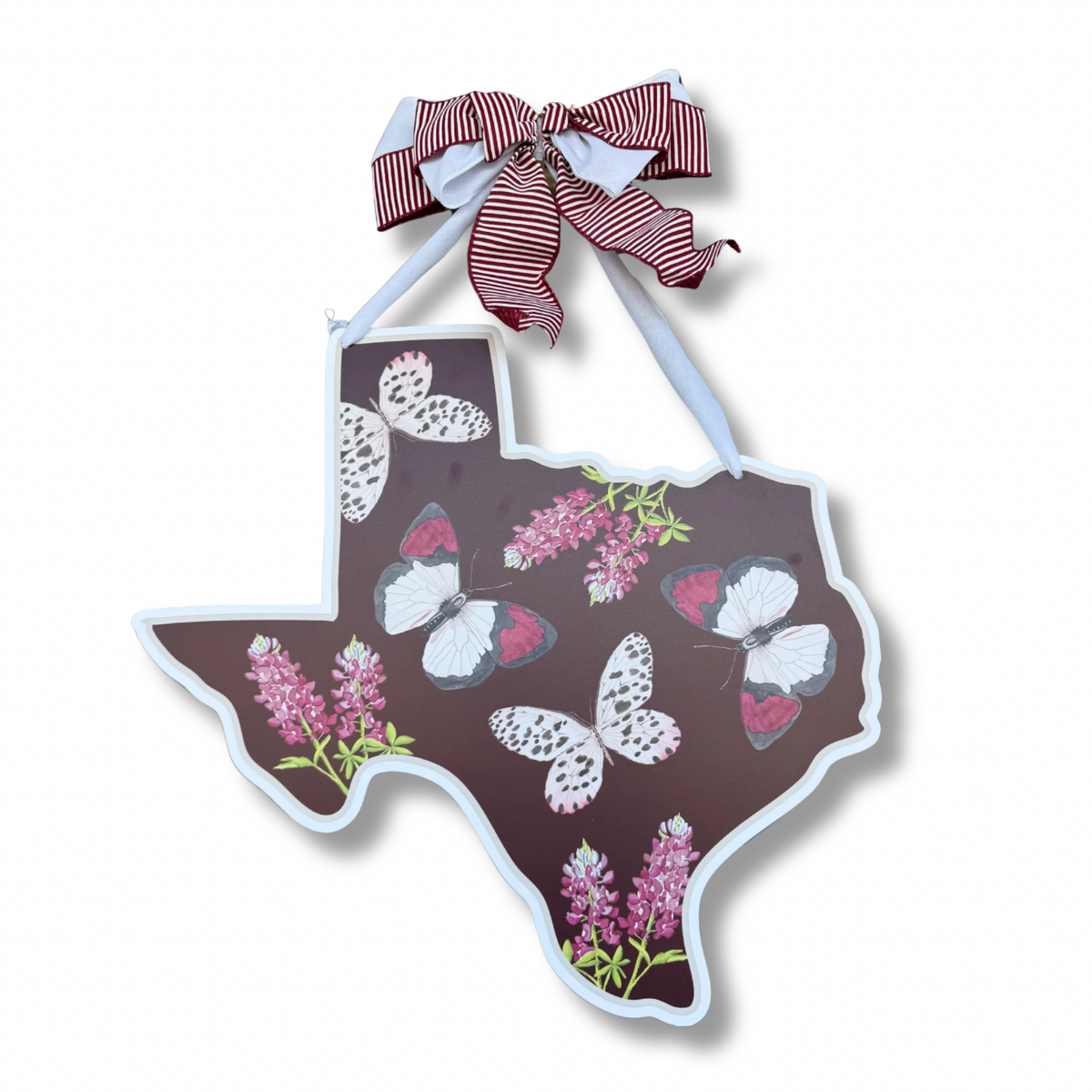 FPE x Catherine Cartie Maroon Texas Door Hanger