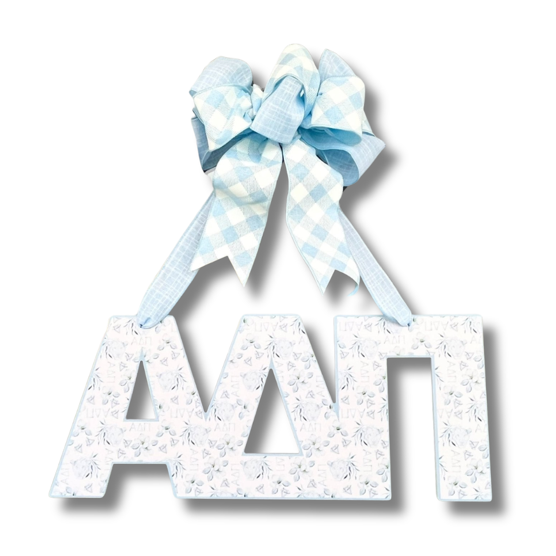 Alpha Delta Pi Door Hanger