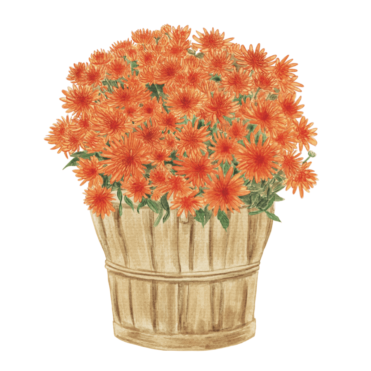 Harvest Blooms Door Hanger