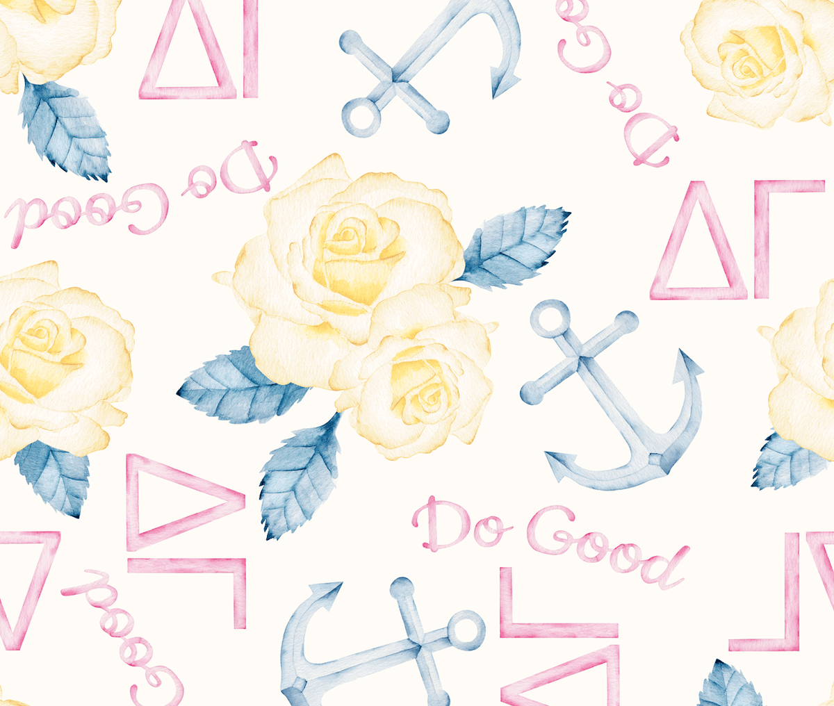 Delta Gamma Door Hanger