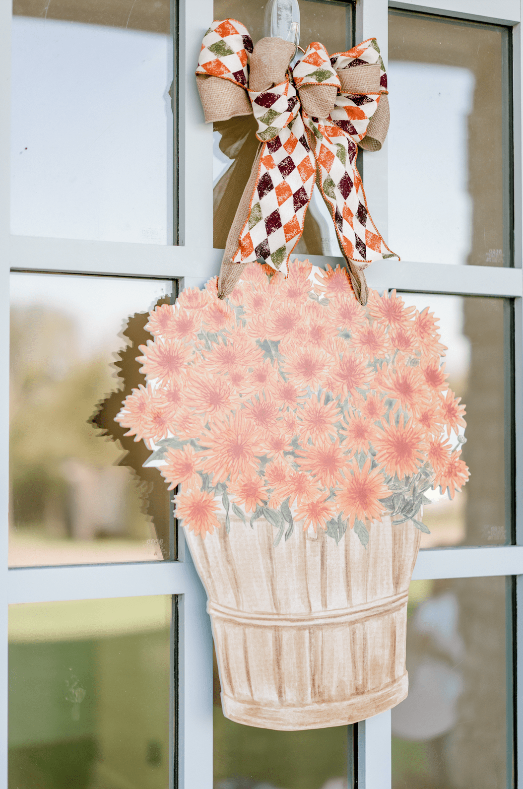 Harvest Blooms Door Hanger