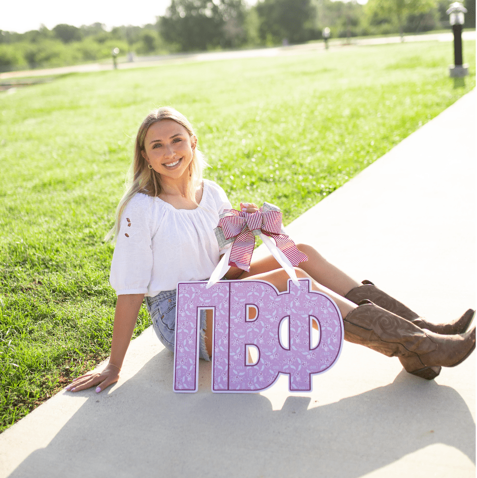 Pi Beta Phi Door Hanger