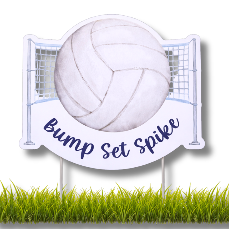 Varsity Volley Garden Stake