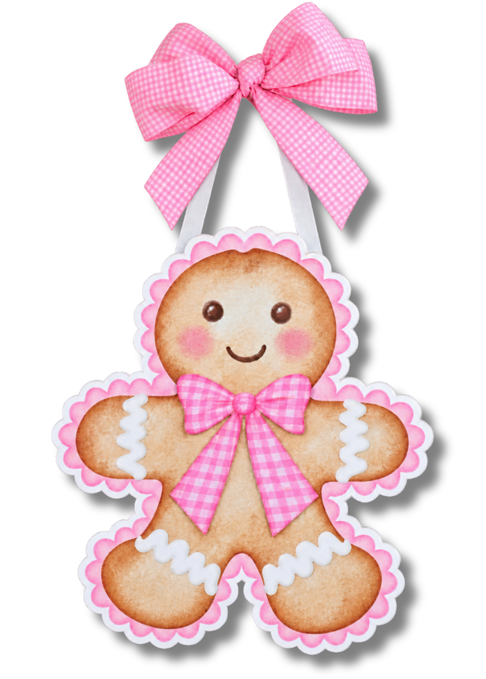 Gingerbread Gal Door Hanger