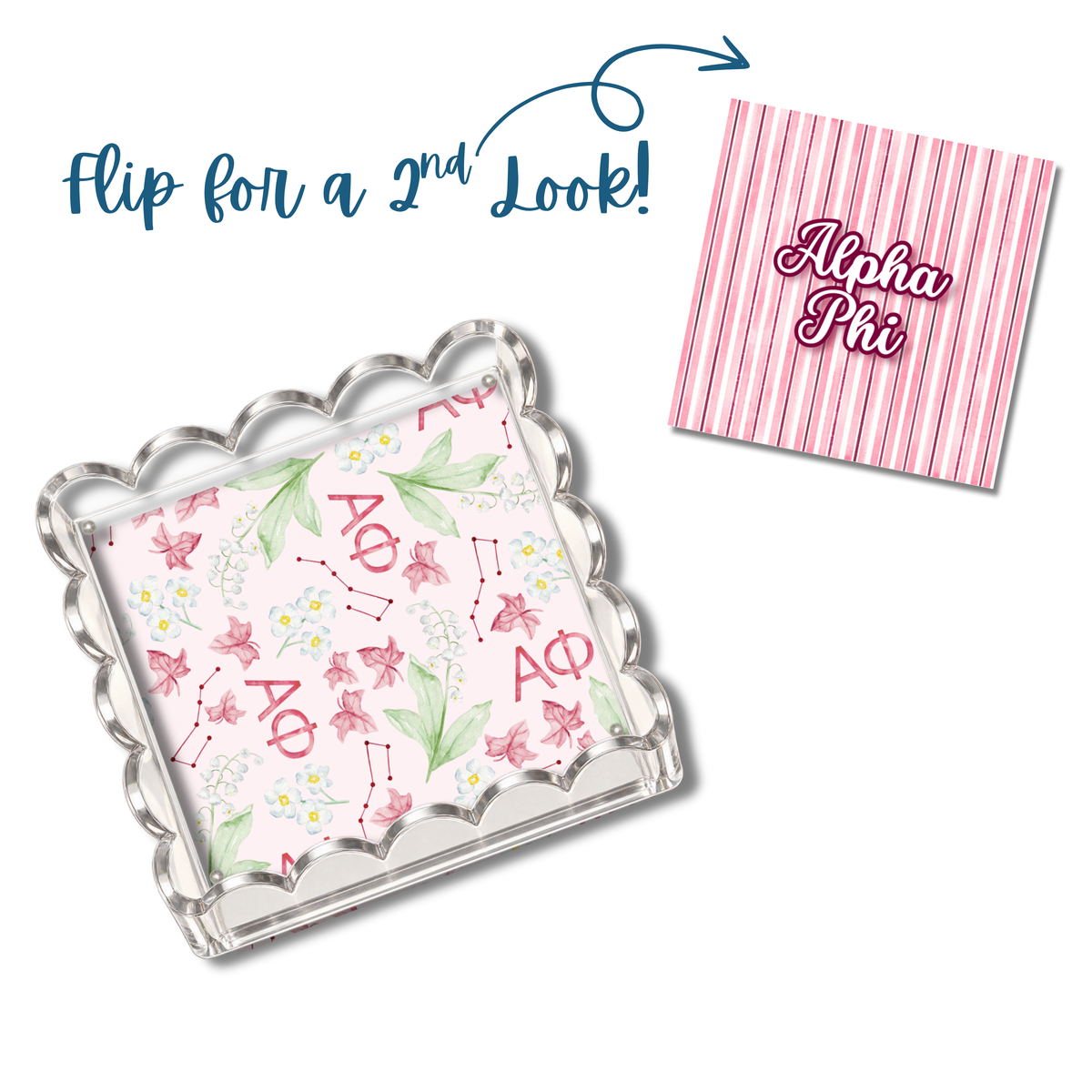 Alpha Phi Magnetic Art Mat