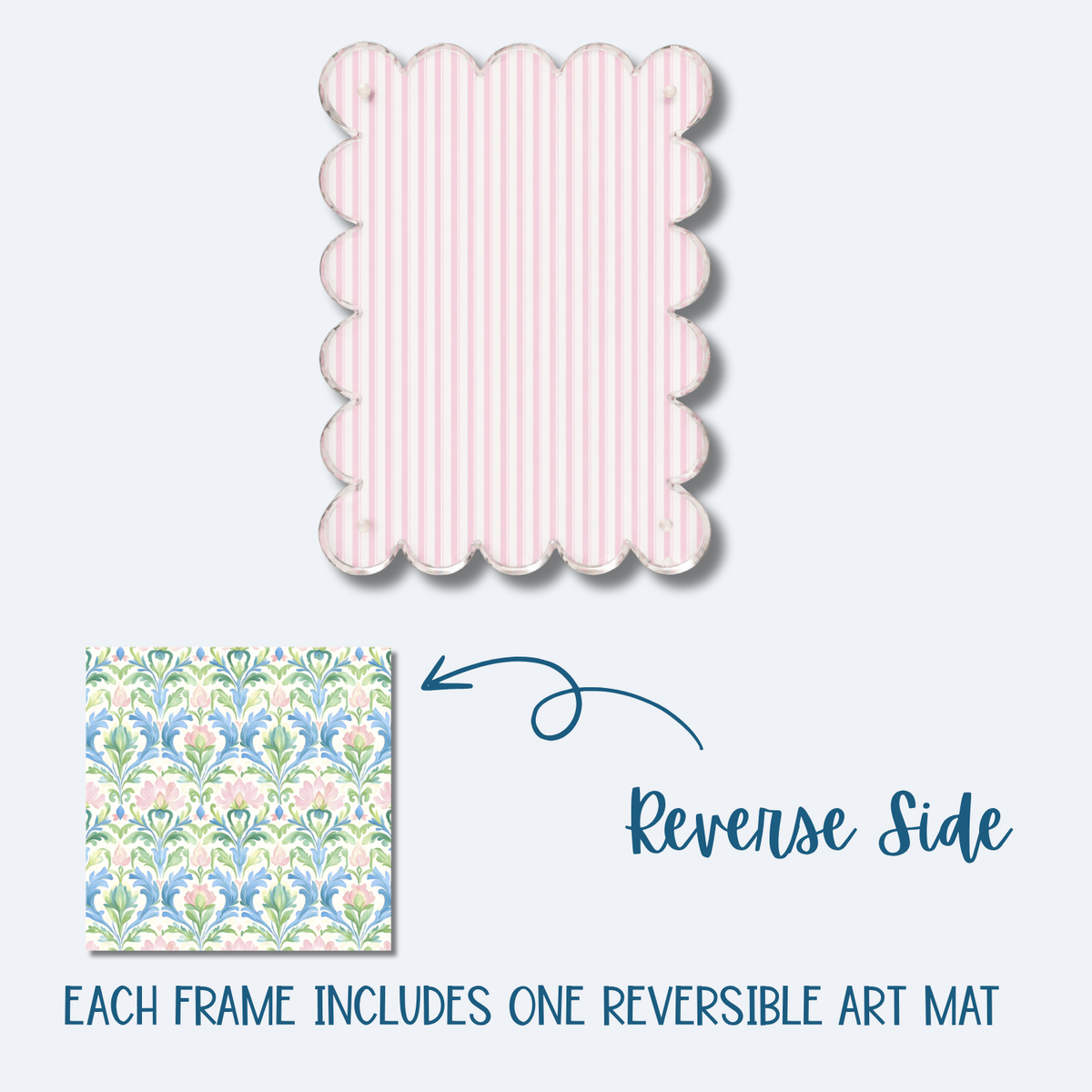 Pink Garden Party Picture Frame