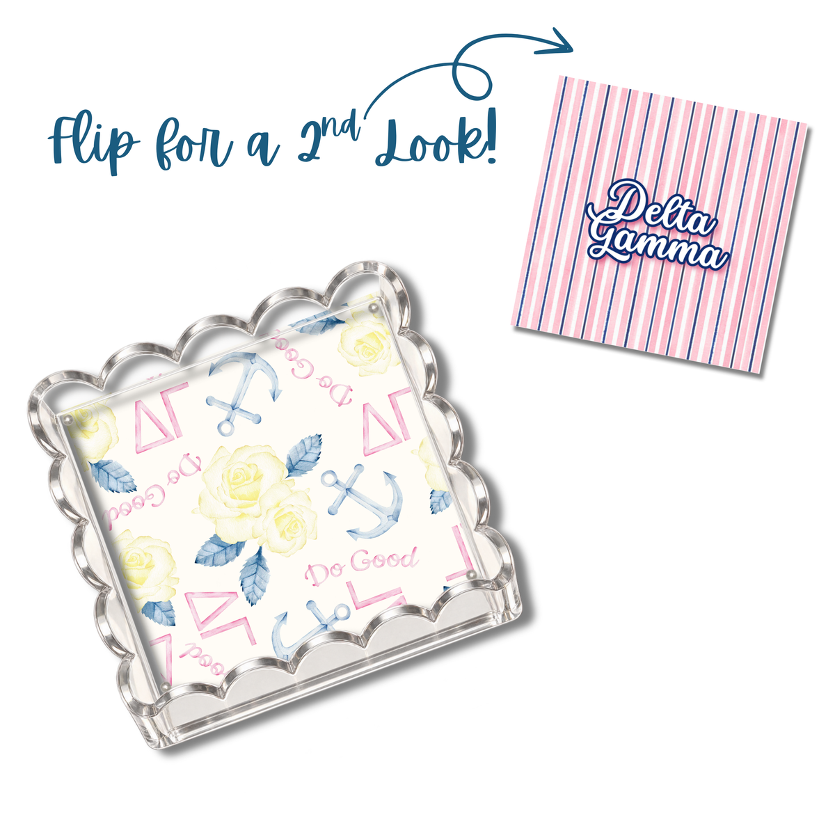 Delta Gamma Magnetic Art Mat