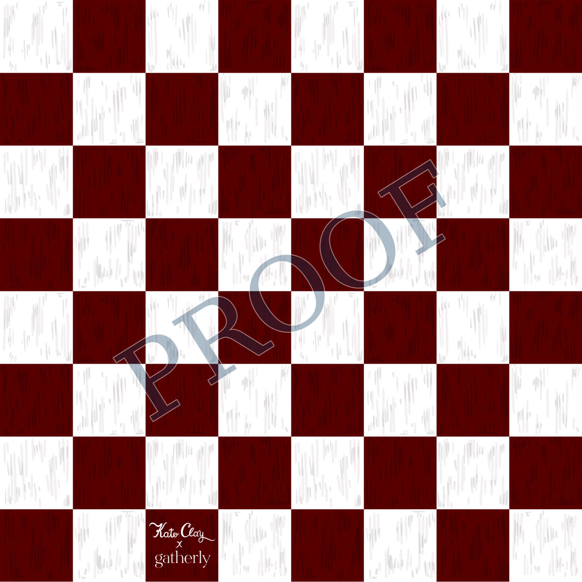 Maroon and White Boots and Bows tray