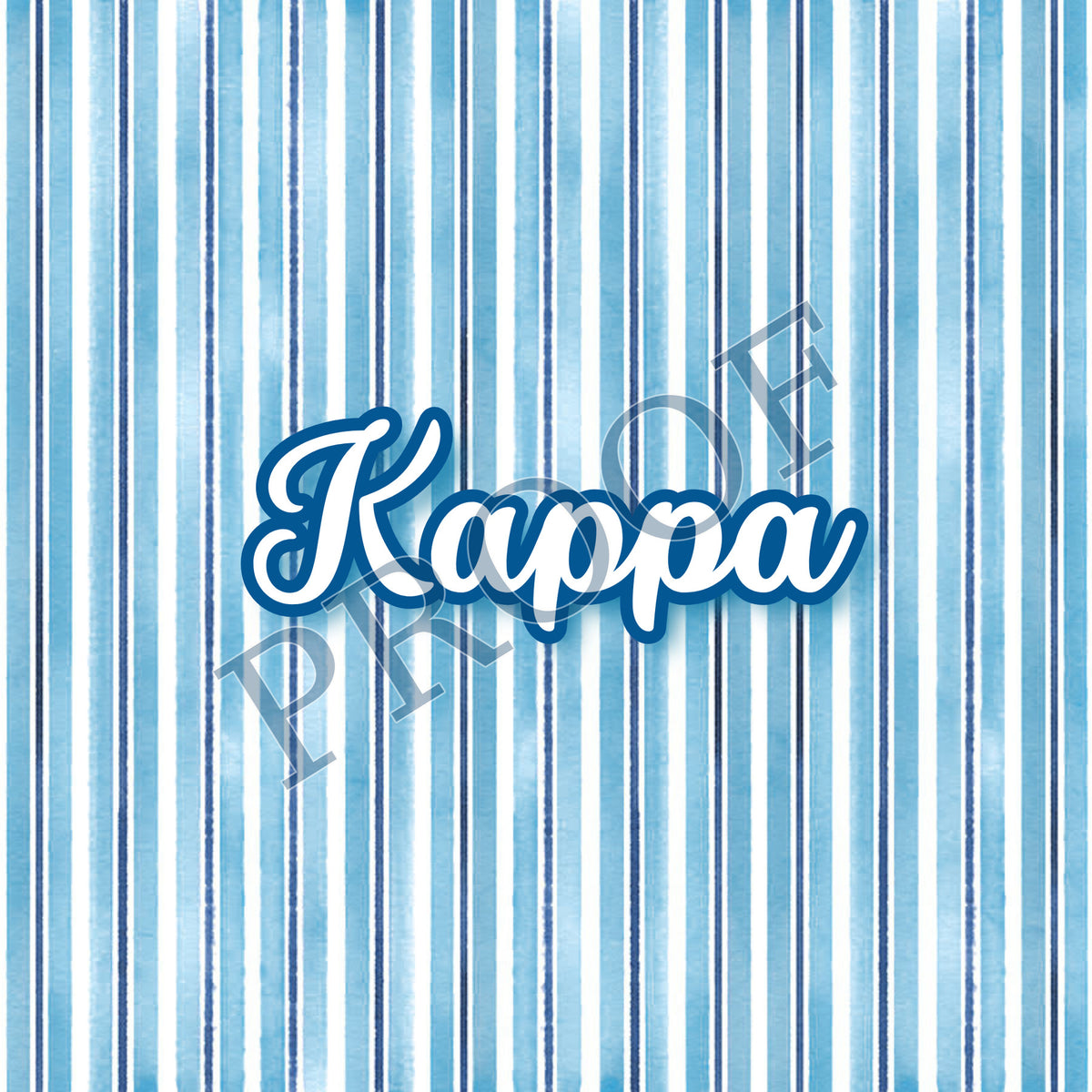 Kappa Kappa Gamma 6x6 Trinket Tray