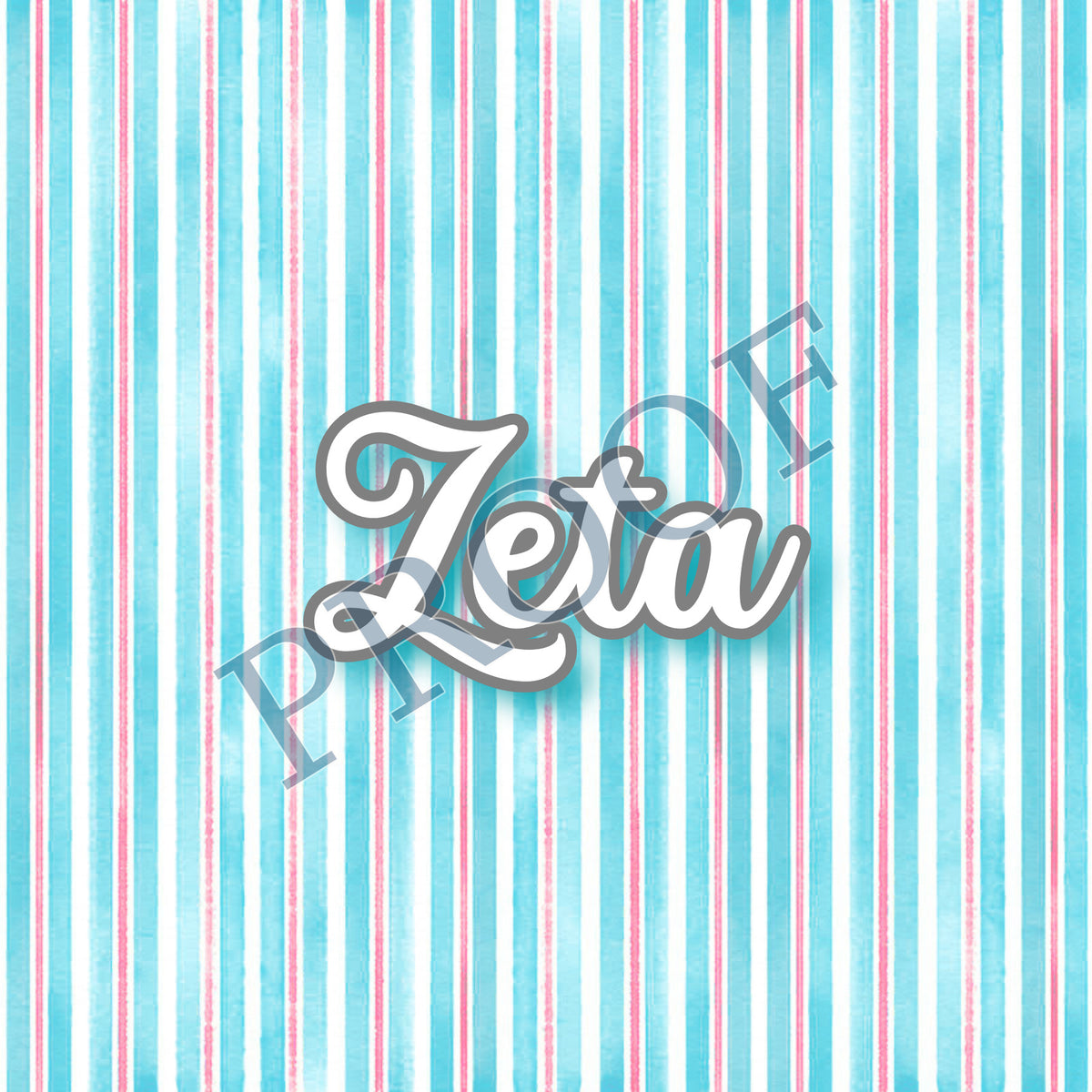 Zeta Tau Alpha 6x6 Trinket Tray