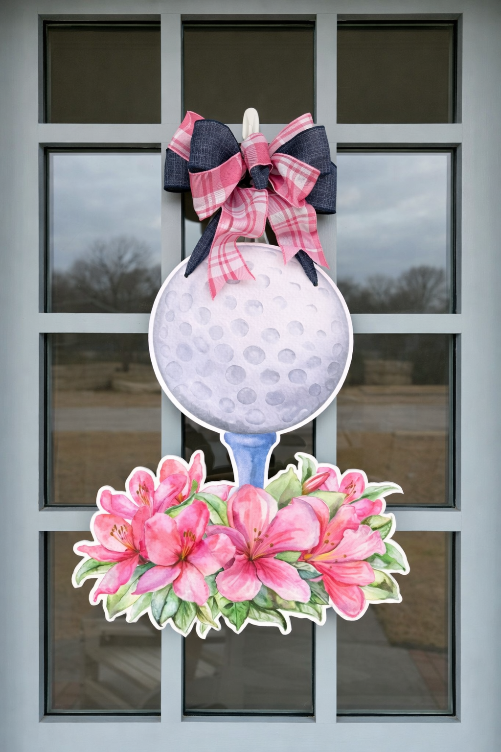 Fairway Floral Door Hanger