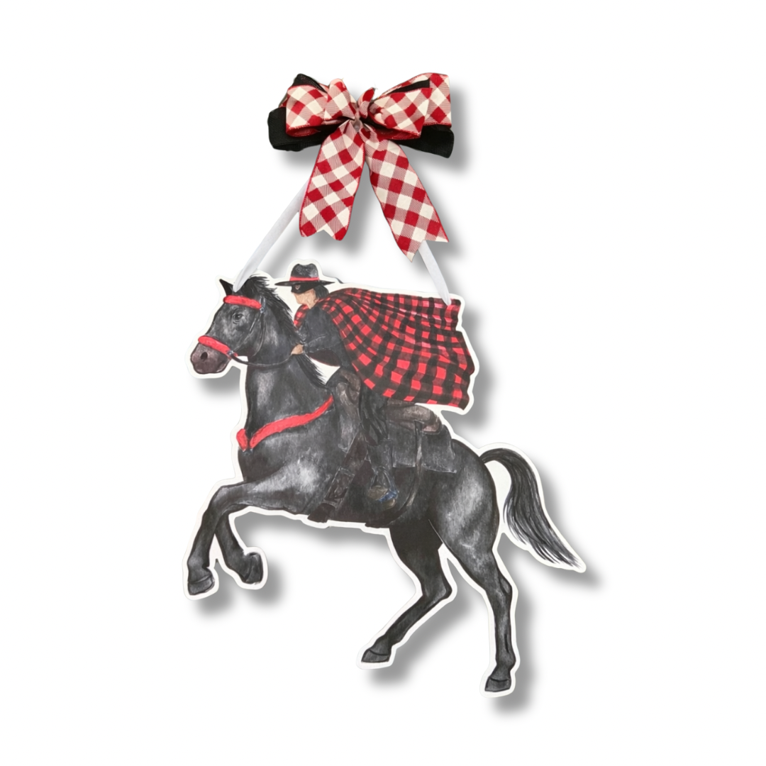 Horse and Rider Door Hanger