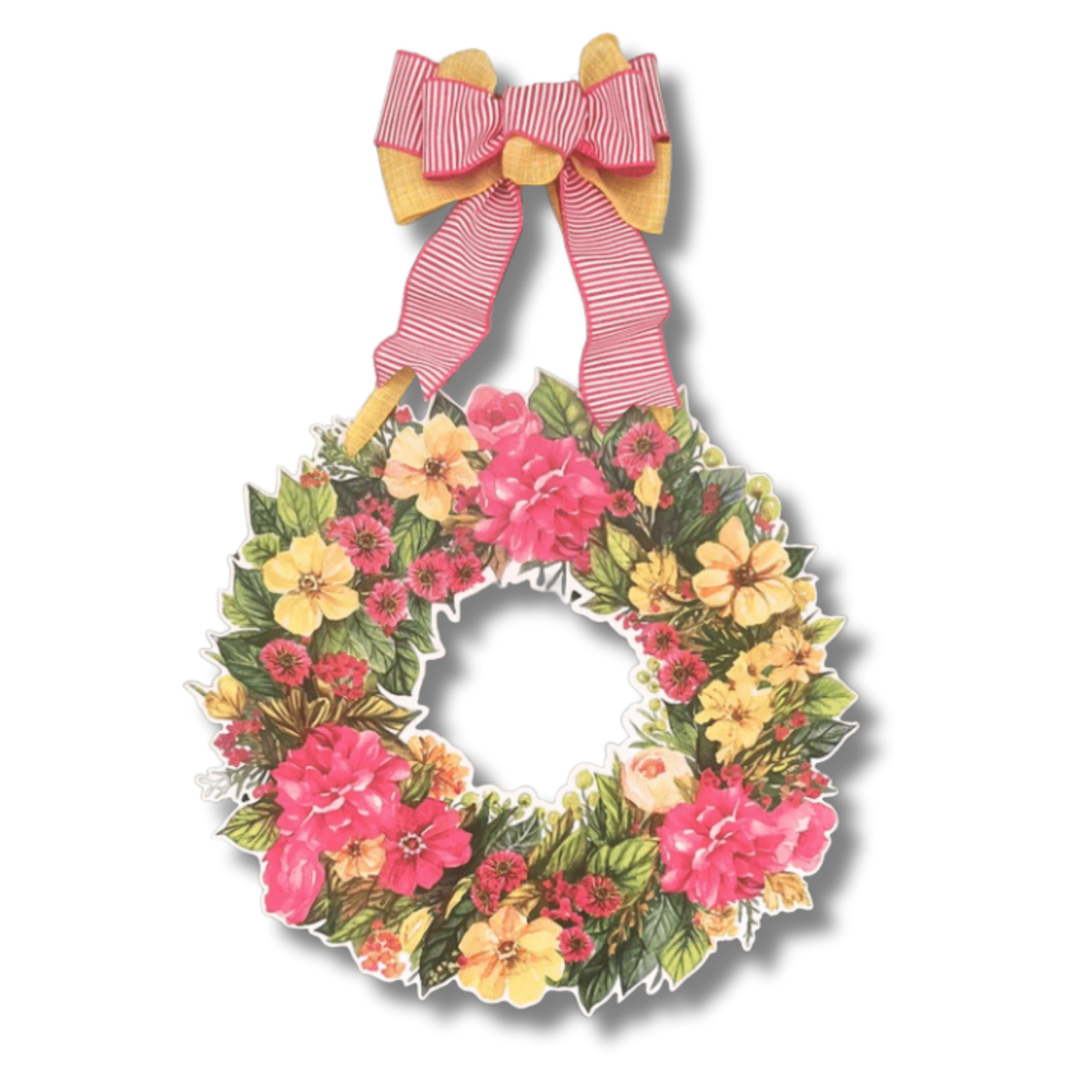 Sunshine Blooms Wreath Door Hanger