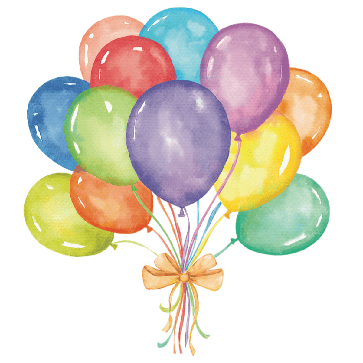 Birthday Balloons Door Hanger