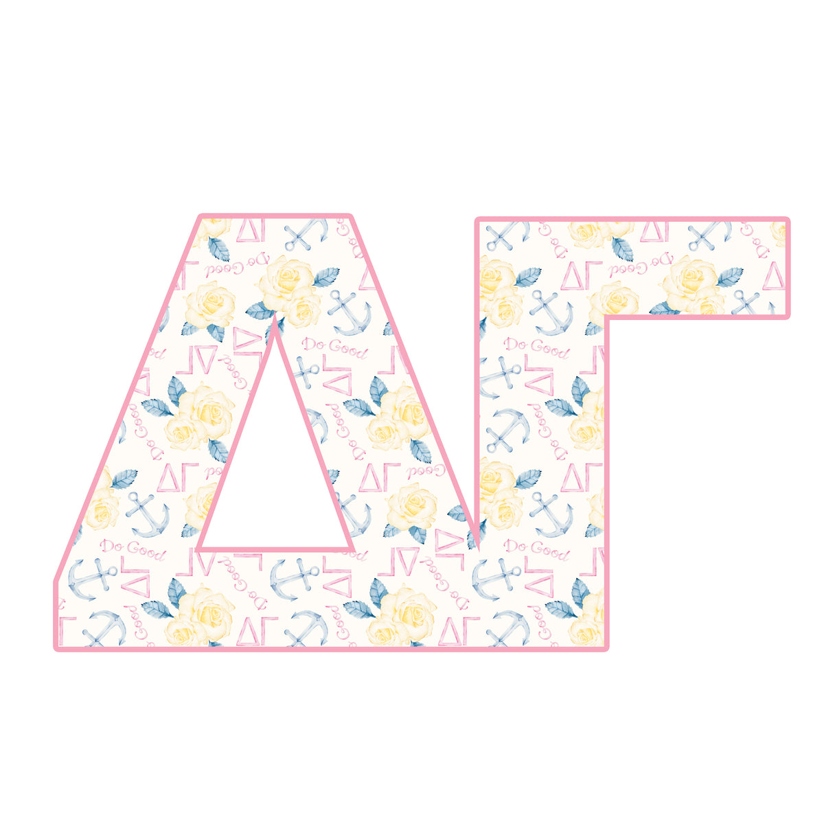 Delta Gamma Door Hanger