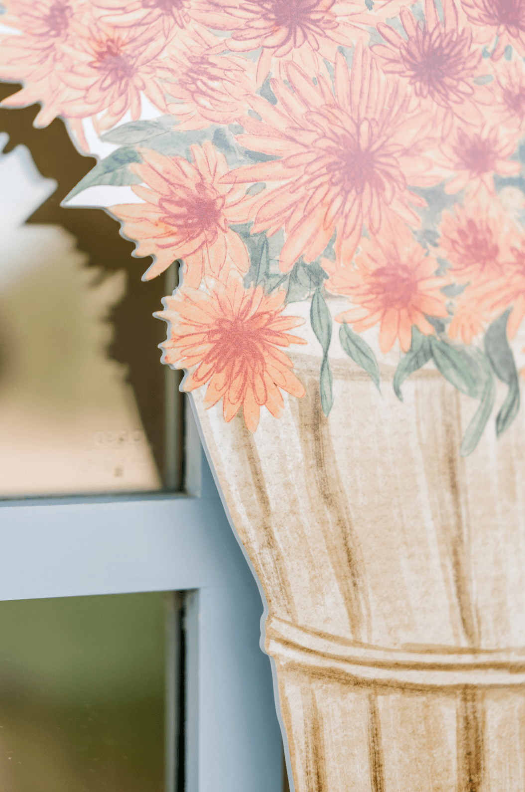 Harvest Blooms Door Hanger