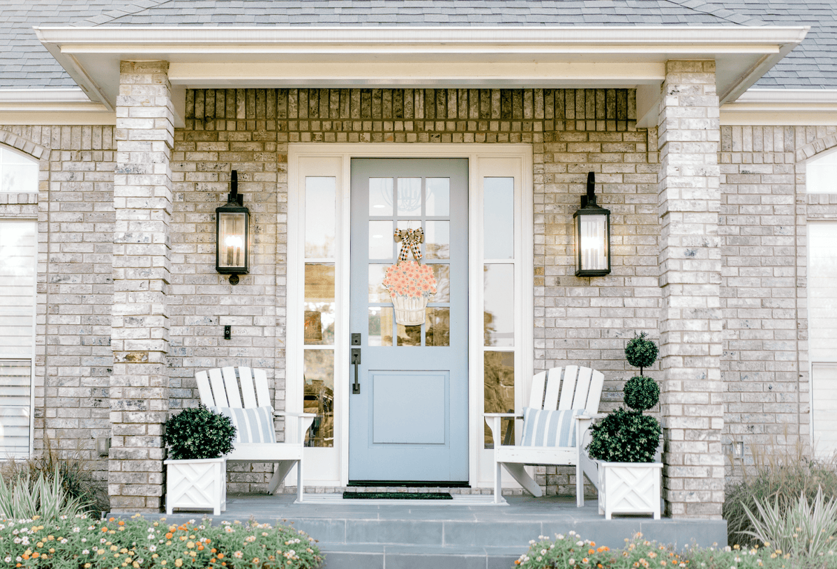 Harvest Blooms Door Hanger