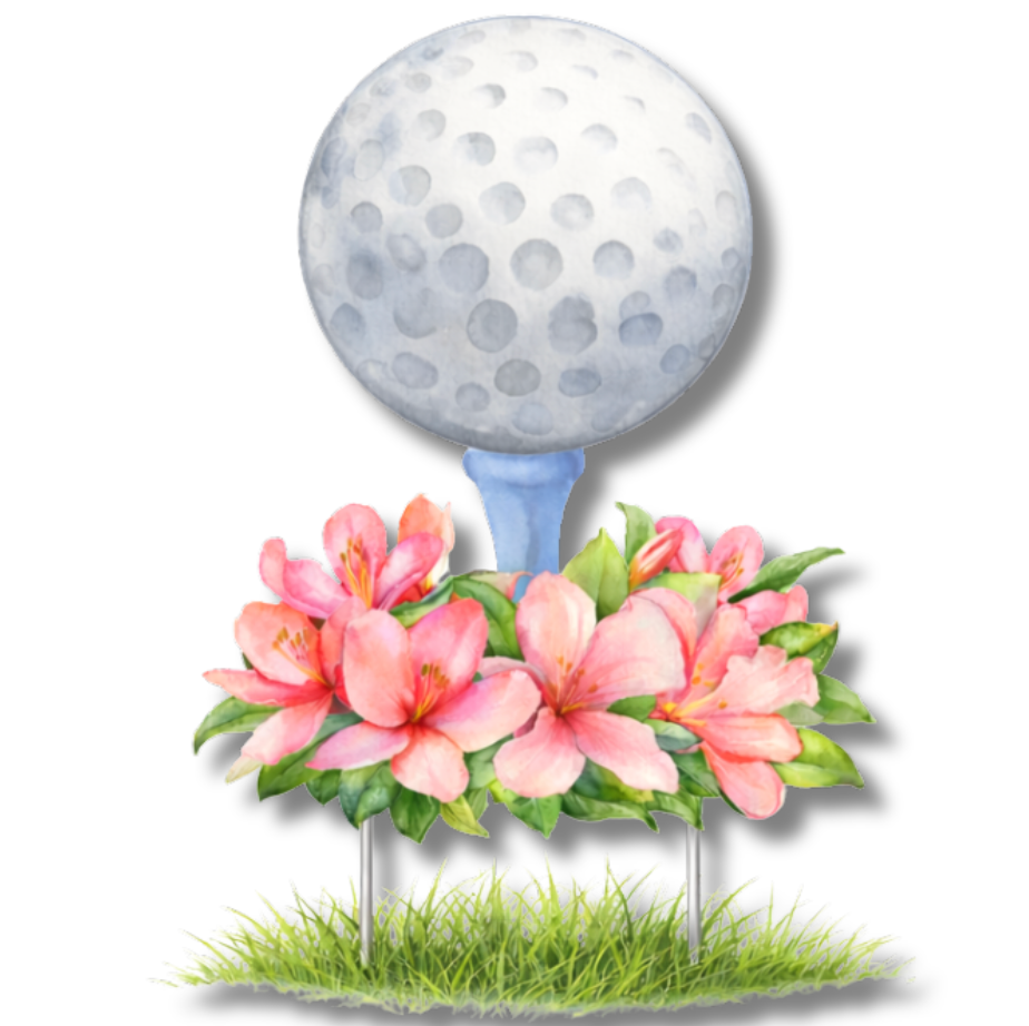 Fairway Floral Garden Stake