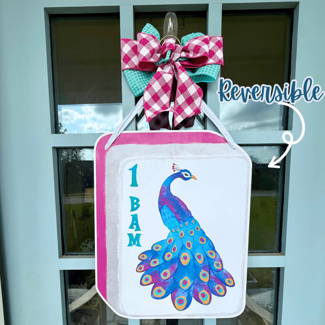 Mahj Party Pair Door Hanger