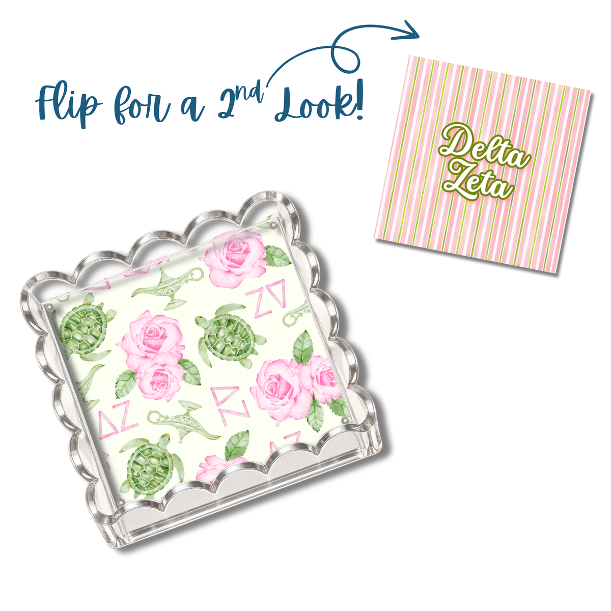 Delta Zeta Magnetic Art Mat