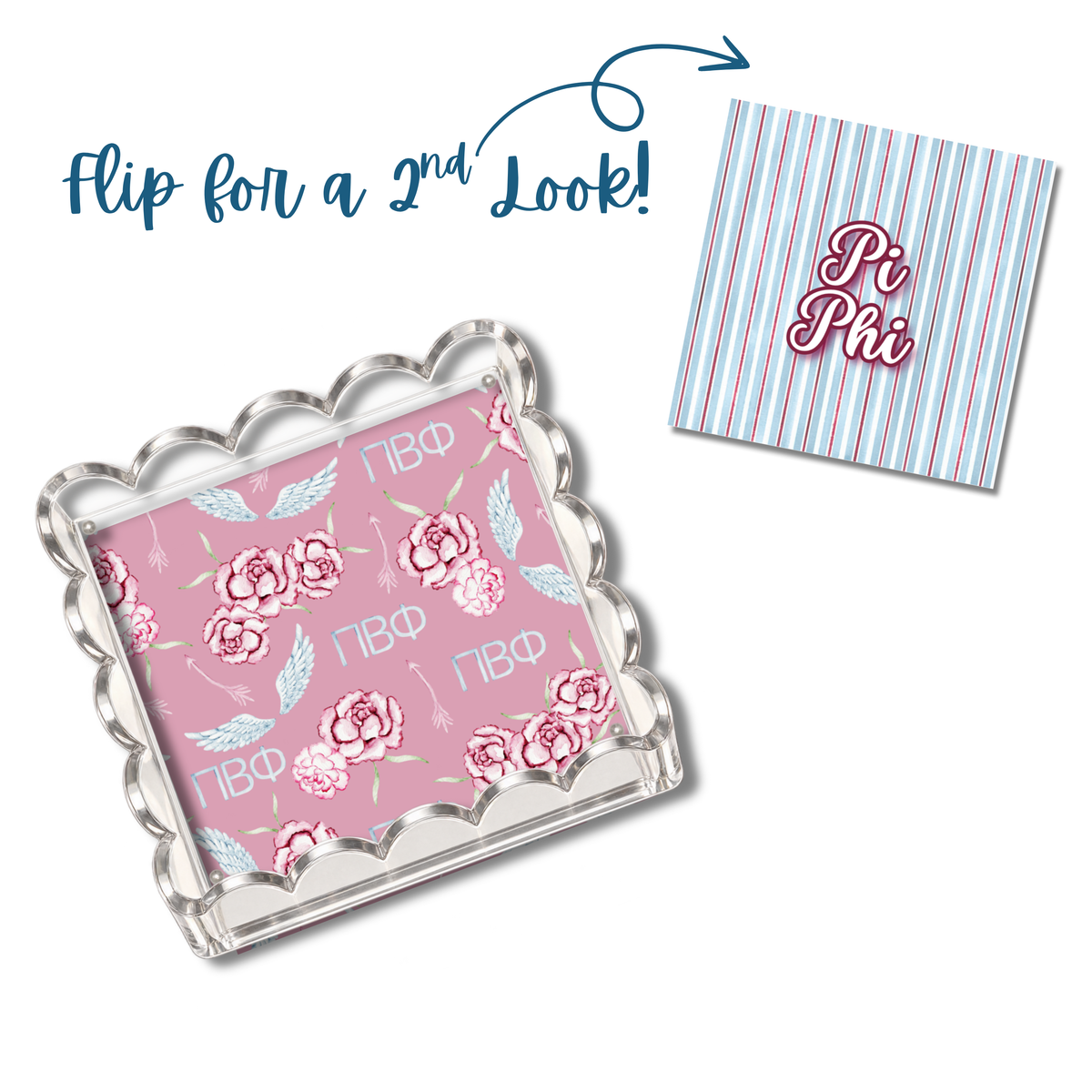 Pi Beta Phi Magnetic Art Mat