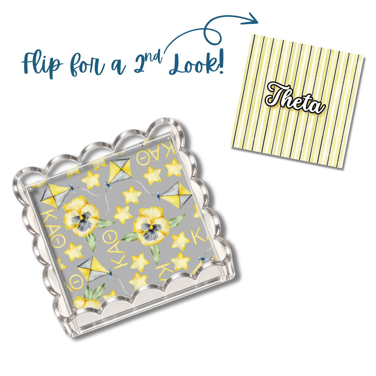 Kappa Alpha Theta Magnetic Art Mat